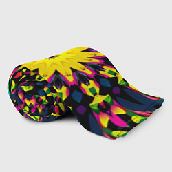 Плед флисовый Звездный калейдоскоп, цвет: 3D-велсофт — фото 2