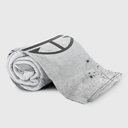 Плед флисовый Pantera - white gradient, цвет: 3D-велсофт — фото 2