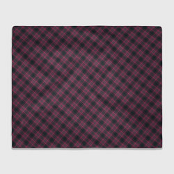 Плед флисовый Tartan, цвет: 3D-велсофт