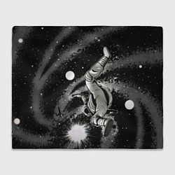 Плед флисовый Полет к звезде, цвет: 3D-велсофт