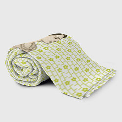 Плед флисовый Lana Del Rey в ретро стиле, цвет: 3D-велсофт — фото 2