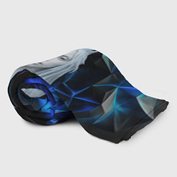 Плед флисовый Леди Гага стиль снежной королевы, цвет: 3D-велсофт — фото 2