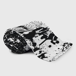 Плед флисовый Liverpool краски текстура, цвет: 3D-велсофт — фото 2