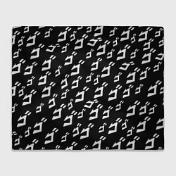 Плед флисовый JoJo pattern, цвет: 3D-велсофт