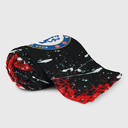 Плед флисовый Chelsea брызги красок текстура, цвет: 3D-велсофт — фото 2