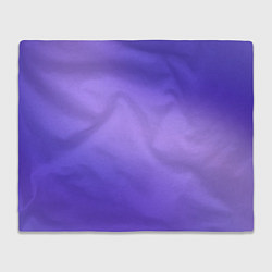 Плед флисовый Color purple gradient, цвет: 3D-велсофт