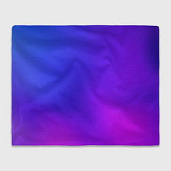 Плед флисовый Color multicolored gradient, цвет: 3D-велсофт