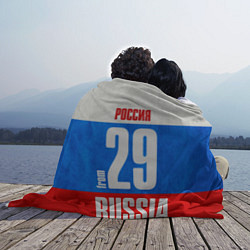Плед флисовый Russia: from 29 цвета 3D-принт — фото 2