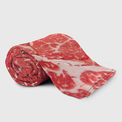 Плед флисовый Кусок мяса, цвет: 3D-велсофт — фото 2