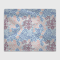 Плед флисовый Panton Leo, цвет: 3D-велсофт