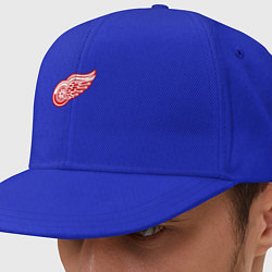 Кепка-снепбек Detroit Red Wings, цвет: синий