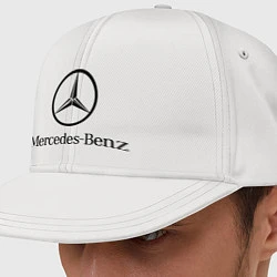 Кепка-снепбек Logo Mercedes-Benz, цвет: белый