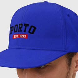 Кепка-снепбек FC Porto Est. 1893, цвет: синий