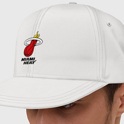 Кепка-снепбек Miami Heat-logo, цвет: белый