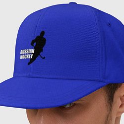 Кепка-снепбек Russian Red Hockey, цвет: синий
