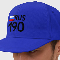 Кепка-снепбек RUS 190, цвет: синий