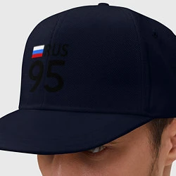 Кепка-снепбек RUS 95, цвет: тёмно-синий