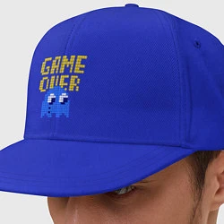 Кепка-снепбек Pac-Man: Game over, цвет: синий