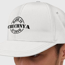 Кепка-снепбек Made in Chechnya, цвет: белый