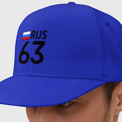 Кепка-снепбек RUS 63, цвет: синий