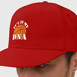 Кепка-снепбек ДНК Баскетбол, цвет: красный