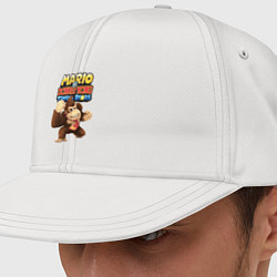 Кепка-снепбек Mario Donkey Kong Nintendo Gorilla, цвет: белый