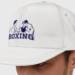 Кепка-снепбек Бокс Boxing is cool, цвет: белый