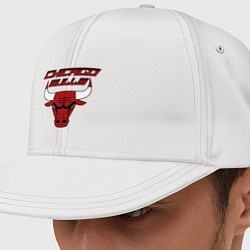Кепка-снепбек Чикаго Буллз NBA лого, цвет: белый
