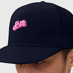 Кепка-снепбек Eva -retro barbie style, цвет: тёмно-синий