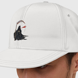 Кепка-снепбек Смерть с йо-йо, цвет: белый