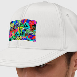 Кепка снепбек Monster energy стикеры