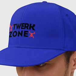 Кепка-снепбек Twerk zone, цвет: синий