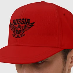 Кепка-снепбек Russia: Empire Eagle, цвет: красный