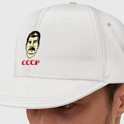 Кепка-снепбек Сталин: СССР, цвет: белый