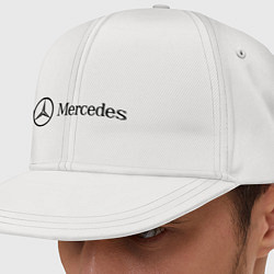 Кепка-снепбек Mercedes Logo, цвет: белый
