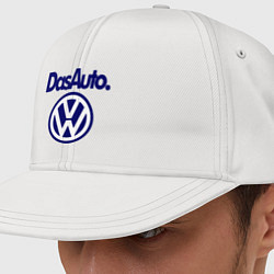Кепка-снепбек Volkswagen Das Auto, цвет: белый