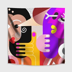 Скатерть для стола Abstract-women, цвет: 3D-принт