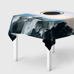 Скатерть для стола Черная дыра, цвет: 3D-принт — фото 2
