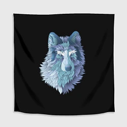 Скатерть для стола Седой волк, цвет: 3D-принт