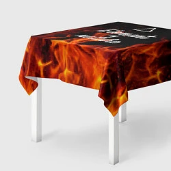 Скатерть для стола Стихия огня, цвет: 3D-принт — фото 2