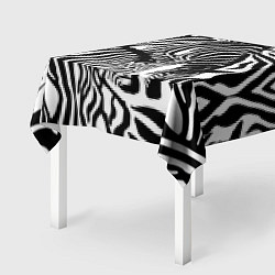 Скатерть для стола Полосатая зебра, цвет: 3D-принт — фото 2