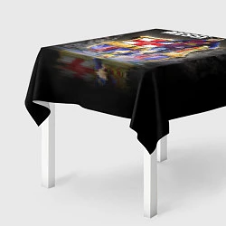 Скатерть для стола Messi FCB, цвет: 3D-принт — фото 2