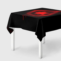 Скатерть для стола Gambit: Black collection, цвет: 3D-принт — фото 2