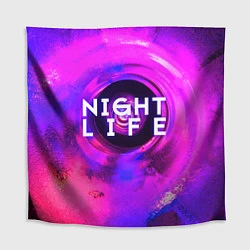 Скатерть для стола Night life, цвет: 3D-принт