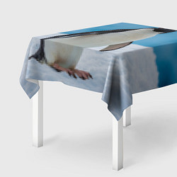 Скатерть для стола Пингвин на айсберге, цвет: 3D-принт — фото 2