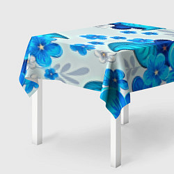 Скатерть для стола Весенний узор, цвет: 3D-принт — фото 2