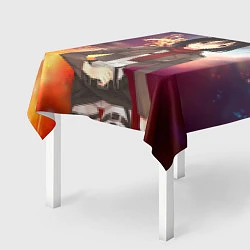 Скатерть для стола Атака Титанов, цвет: 3D-принт — фото 2