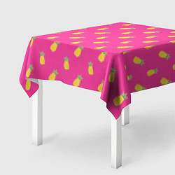 Скатерть для стола Ананасы, цвет: 3D-принт — фото 2