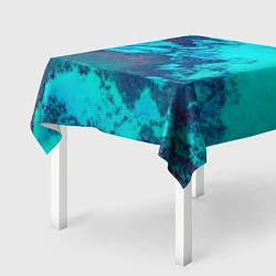 Скатерть для стола Лазурные текстуры, цвет: 3D-принт — фото 2