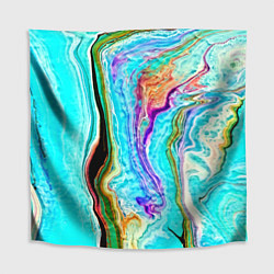 Скатерть для стола Цветные разводы, цвет: 3D-принт